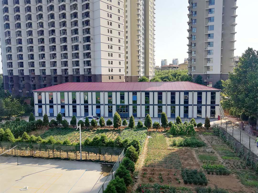 Projekt des Lehrkomplexes der Technischen Schule Qinhuangdao Bohai (150 Einheiten)