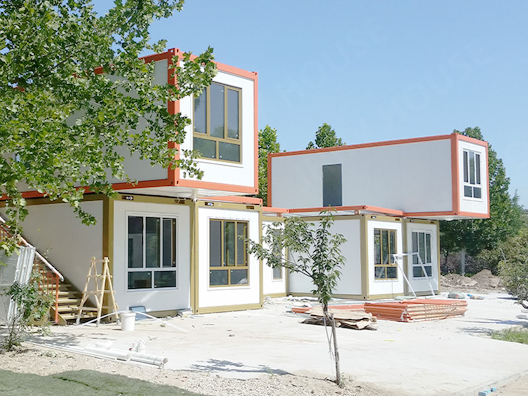 Yangshan Park Modulares Servicezentrum (12 Einheiten)