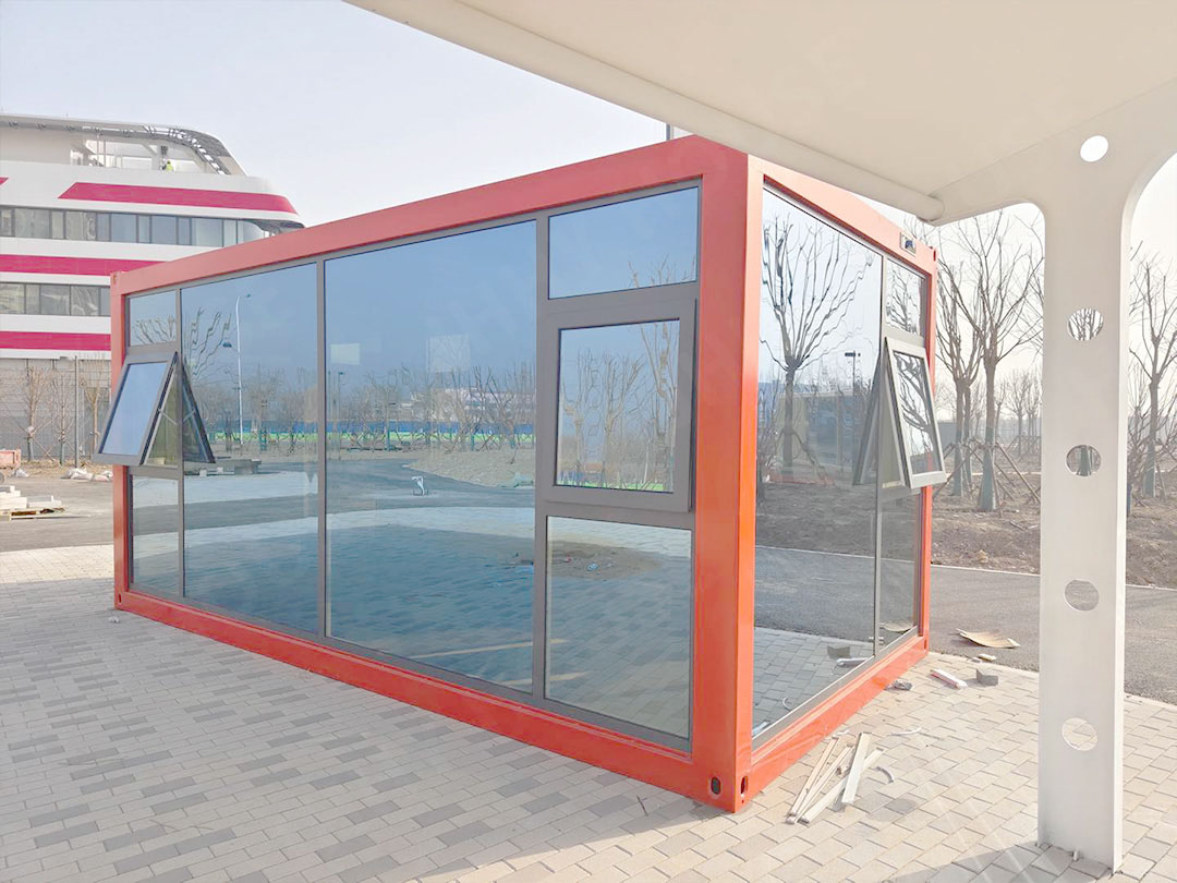 Temporäres Bauprojekt für Kindereinrichtungen in Tianjin